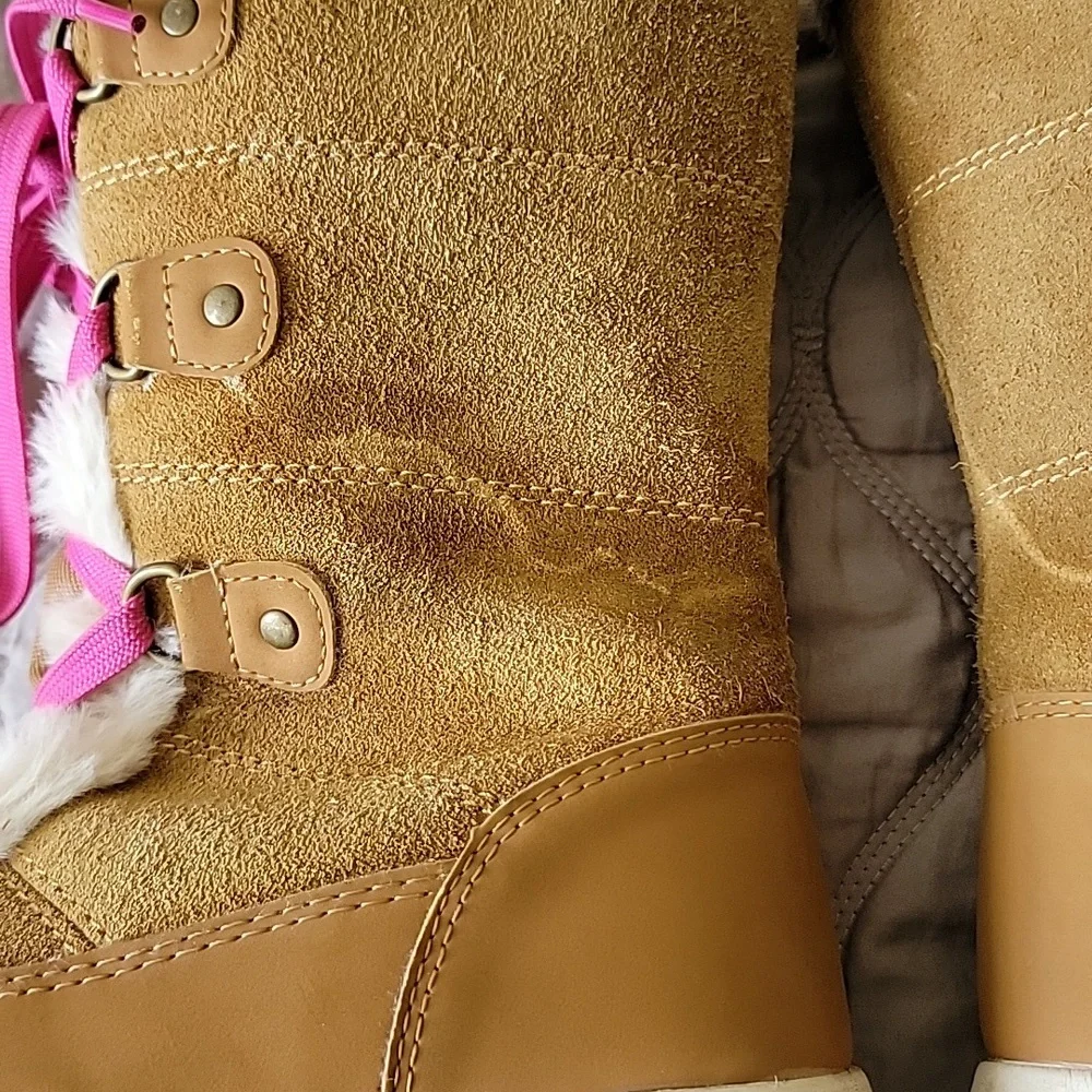 DSG pre- owned girls lace zip boots (see pics)